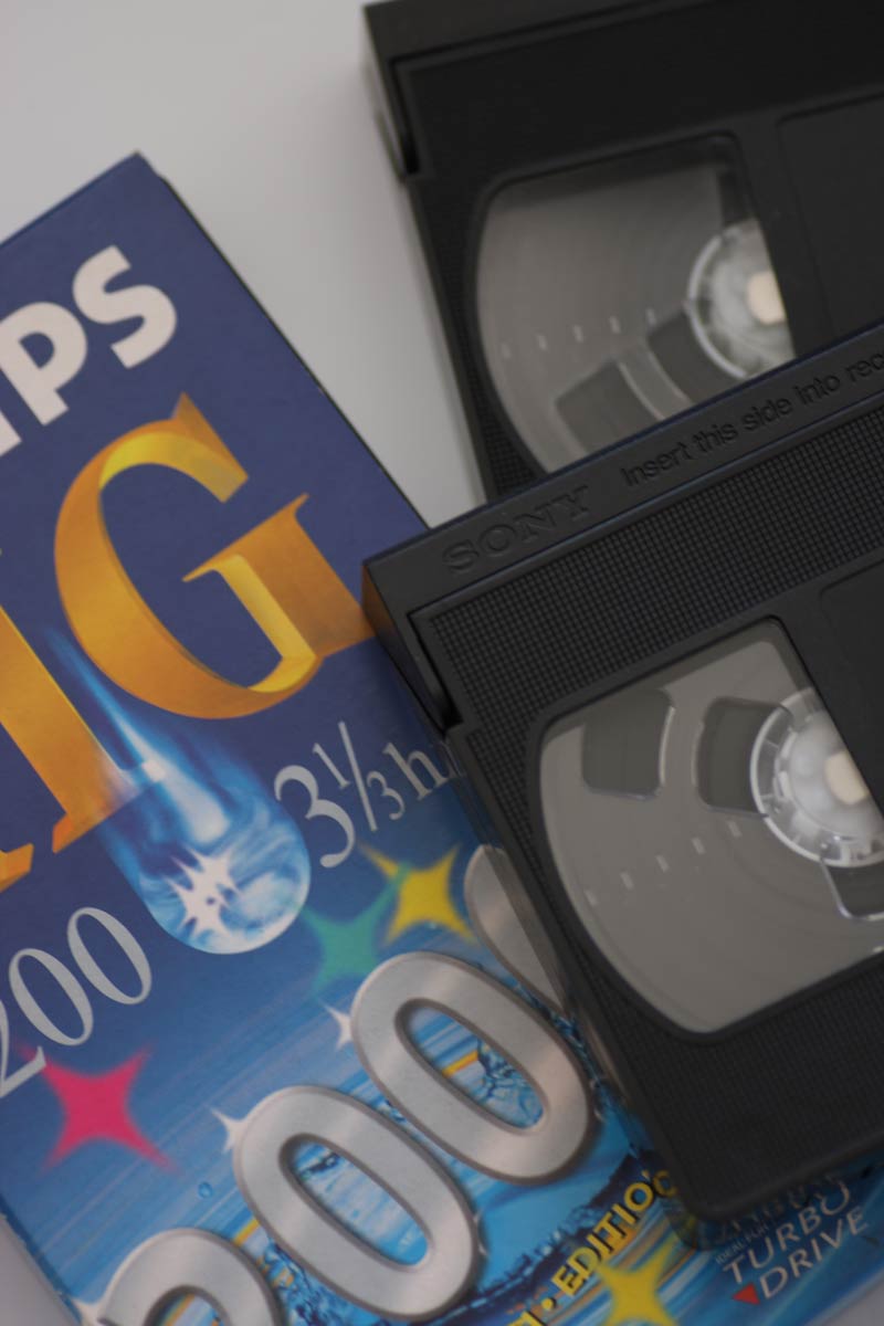 Convert VHS tapes to DVD